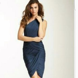 Halston Heritage XS Navy Cocktail Dress